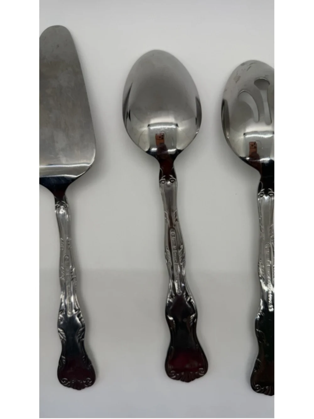 reed and barton stainless serving pieces Set Of 3